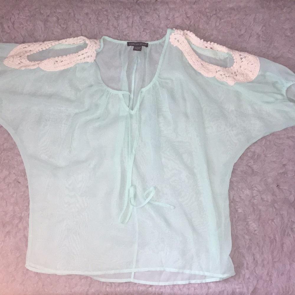 Turquoise Blouse
